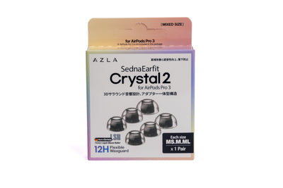 AZLA SendnaEarfit Crystal 2 for AirPods Pro 3 - All sizes