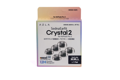 AZLA SendnaEarfit Crystal 2 for AirPods Pro 3 - All sizes