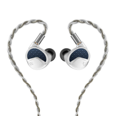 Letshuoer Astralis with its braided silver cable, shaped as worn