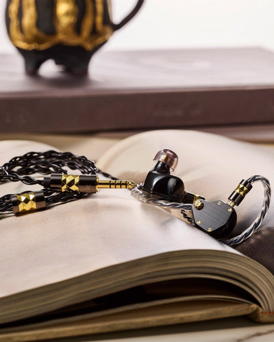 UM Mest JET Black — Ceramic Quadbrid Bone Conduction IEM - vividsound